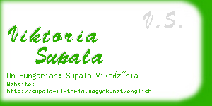 viktoria supala business card